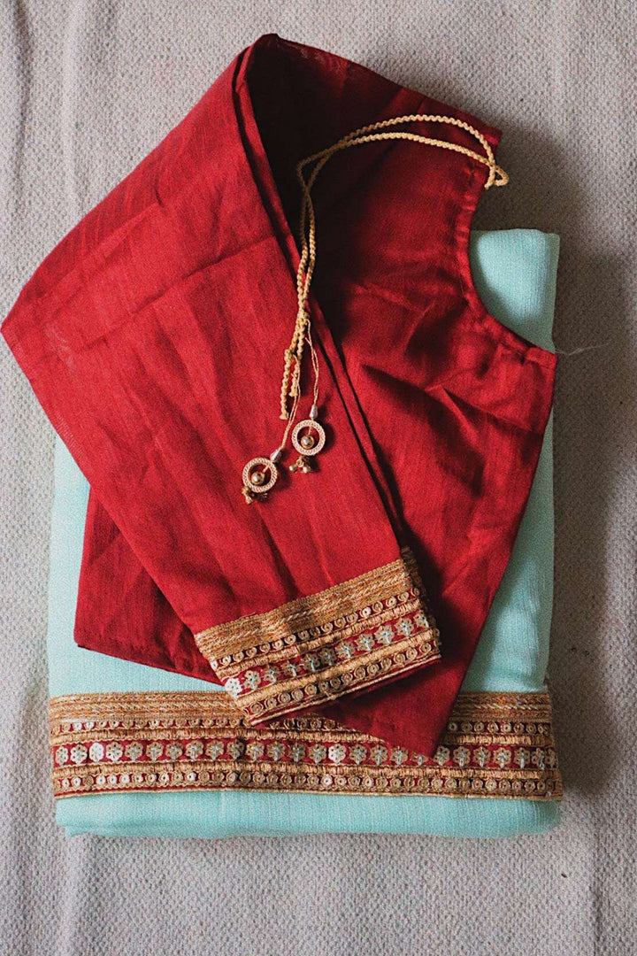 Green Sari
