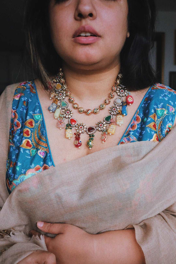 Meera Haar (with earrings)