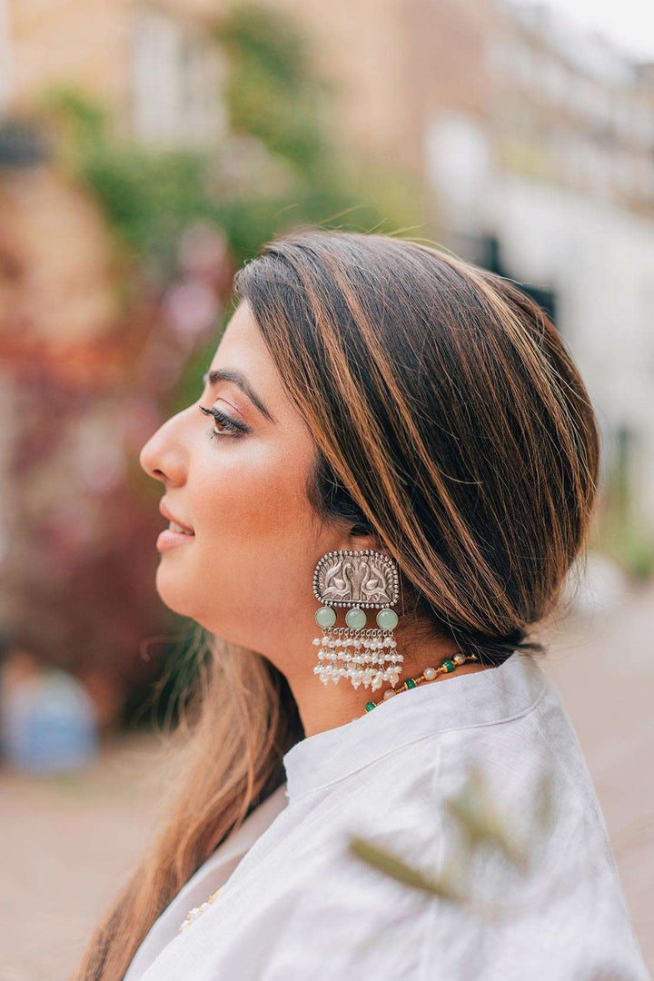 Chandni Mint Earrings