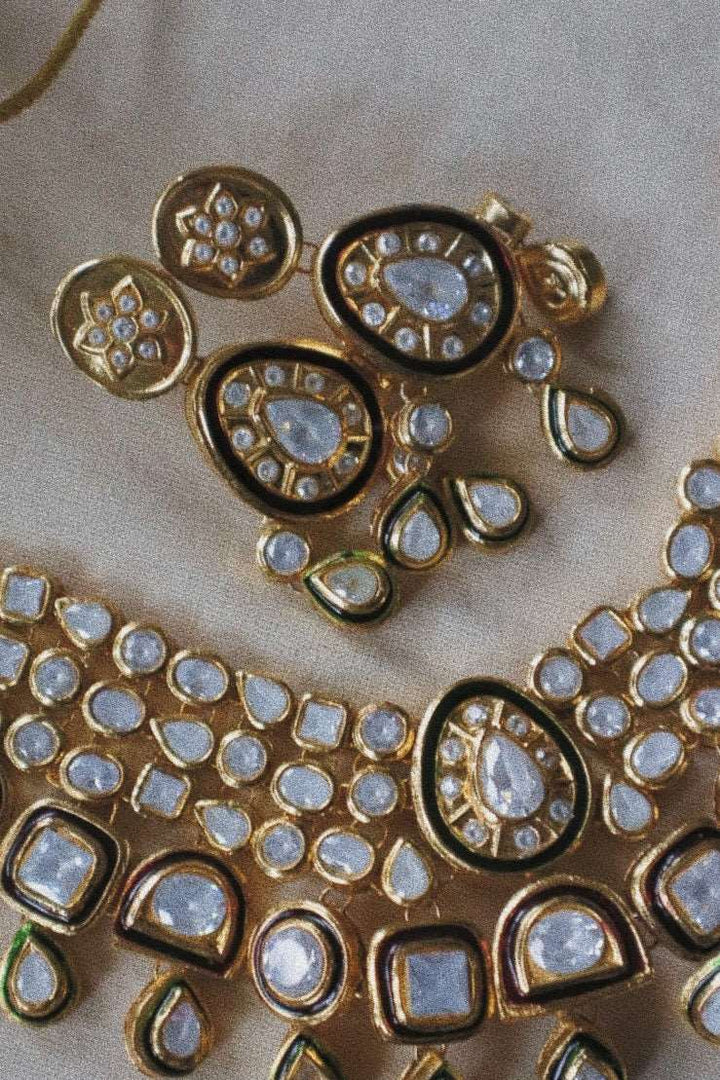 Mahrani Choker Necklace (with earrings + teeka)