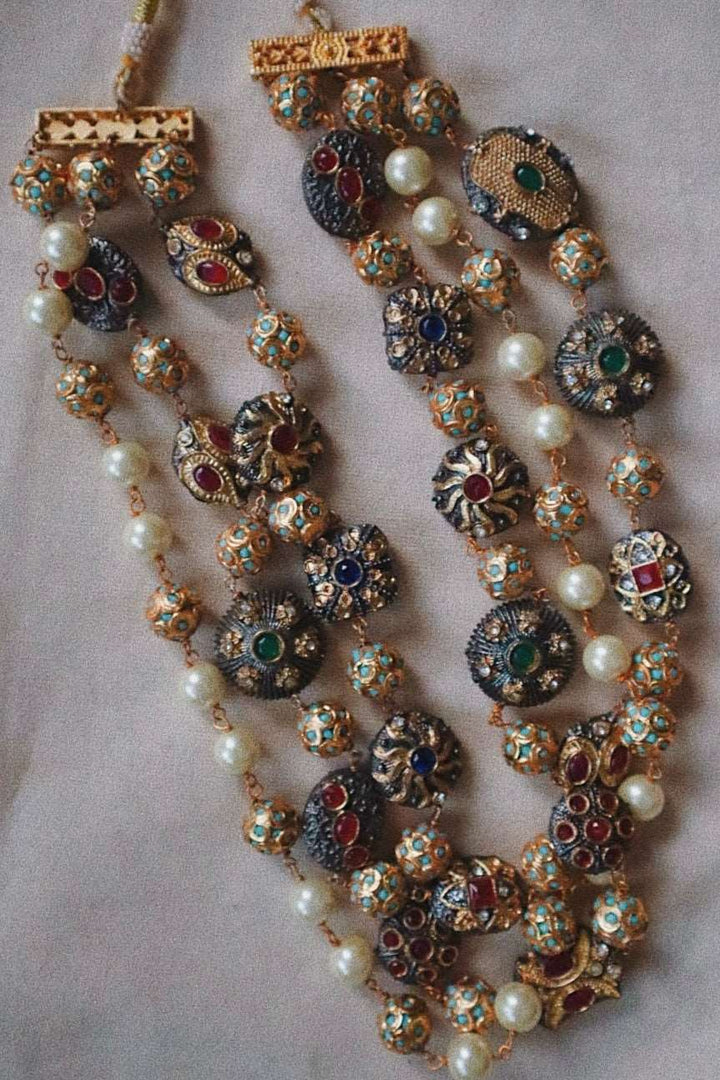 Three Strings (with earrings)