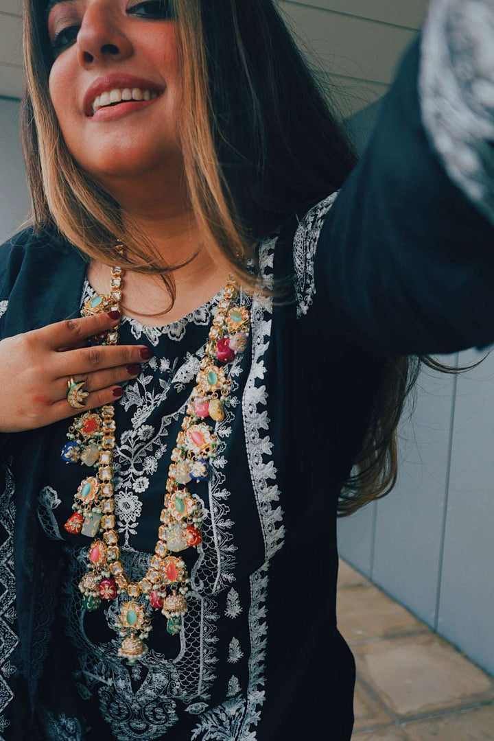 Devi mala (with earrings)