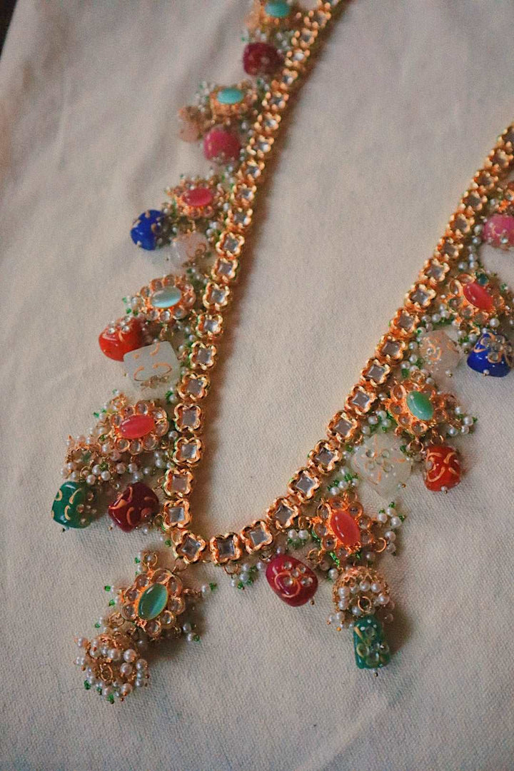 Devi mala (with earrings)