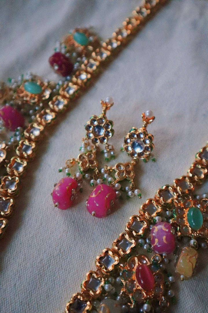 Devi mala (with earrings)