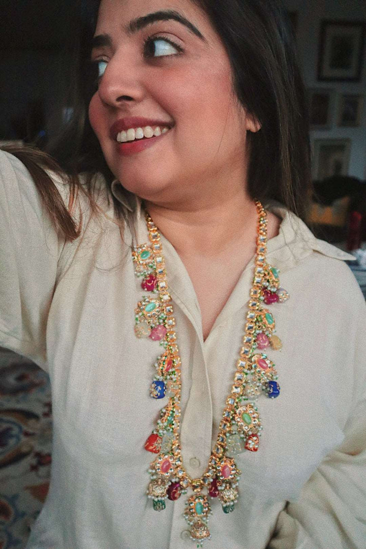 Devi mala (with earrings)