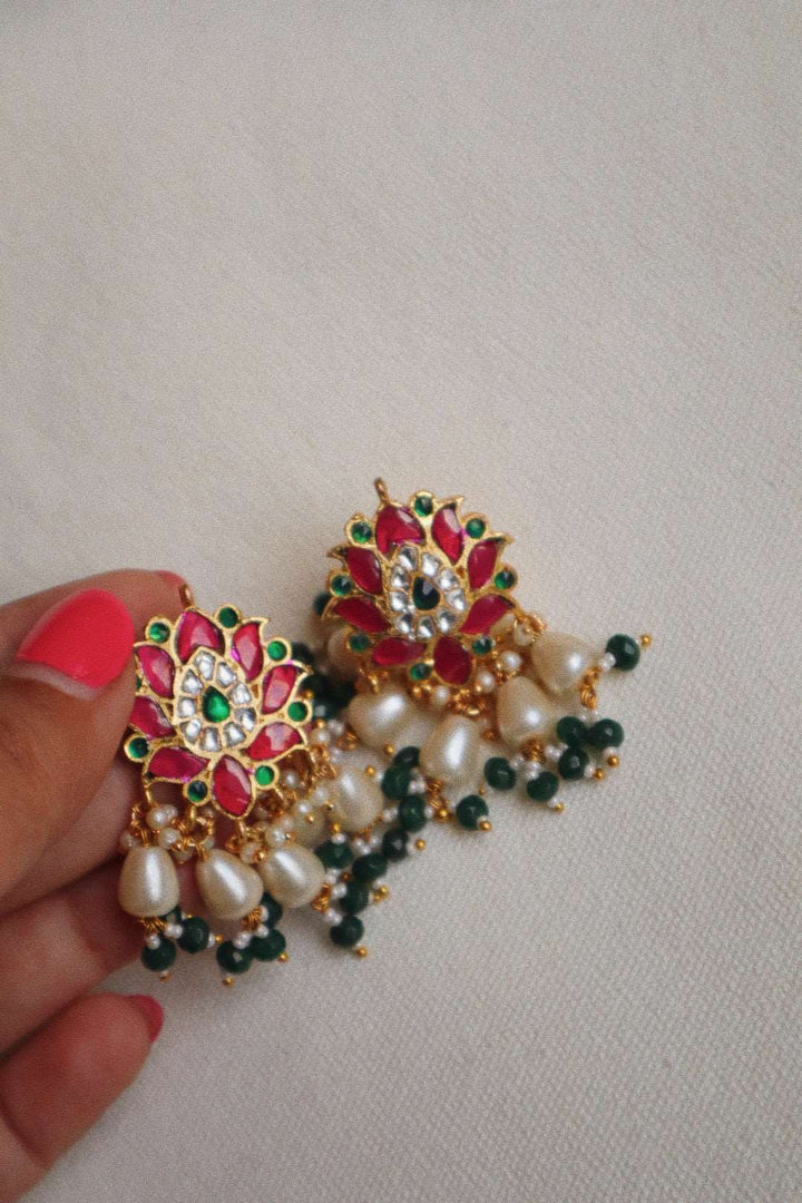 Lotus Choker (with earrings)