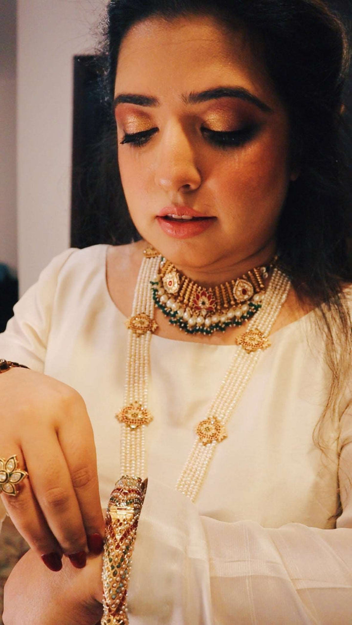 Lotus Choker (with earrings)