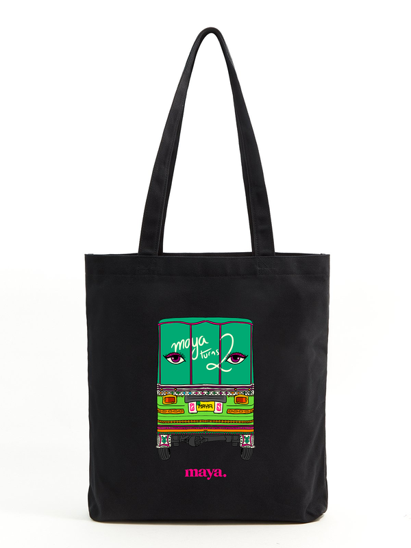 Tote Bag 6 (Maya Turns 2)